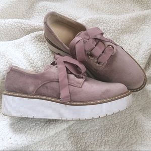❤️ Zara Trafaluc lavender platforms